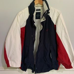 Women’s Nautica XL rain jacket- bomber style.